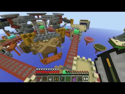 PopularMMOs Pat and Jen Minecraft CRAZY HEART LUCKY BLOCK BEDWARS!    Modded Mini Game