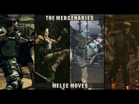 Resident Evil 5 PC: [Mercenaries/ Melee moves]