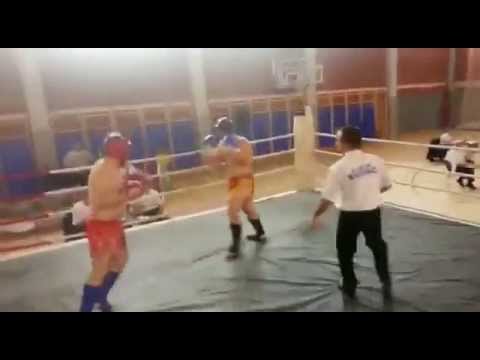 Kickboxing Low Kick discipline +91kg Nedžad Hodžić(blue) vs Ibrahim Odobašić(red) (First round)