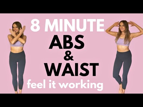STANDING ABS  WORKOUT | AB WORKOUT AT HOME  AB & WAIST EXERCISES AND CORE |  LUCY WYNDHAM READ