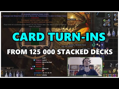 [PoE] Card turn-ins from 125 000 Stacked Decks - Stream Highlights #533