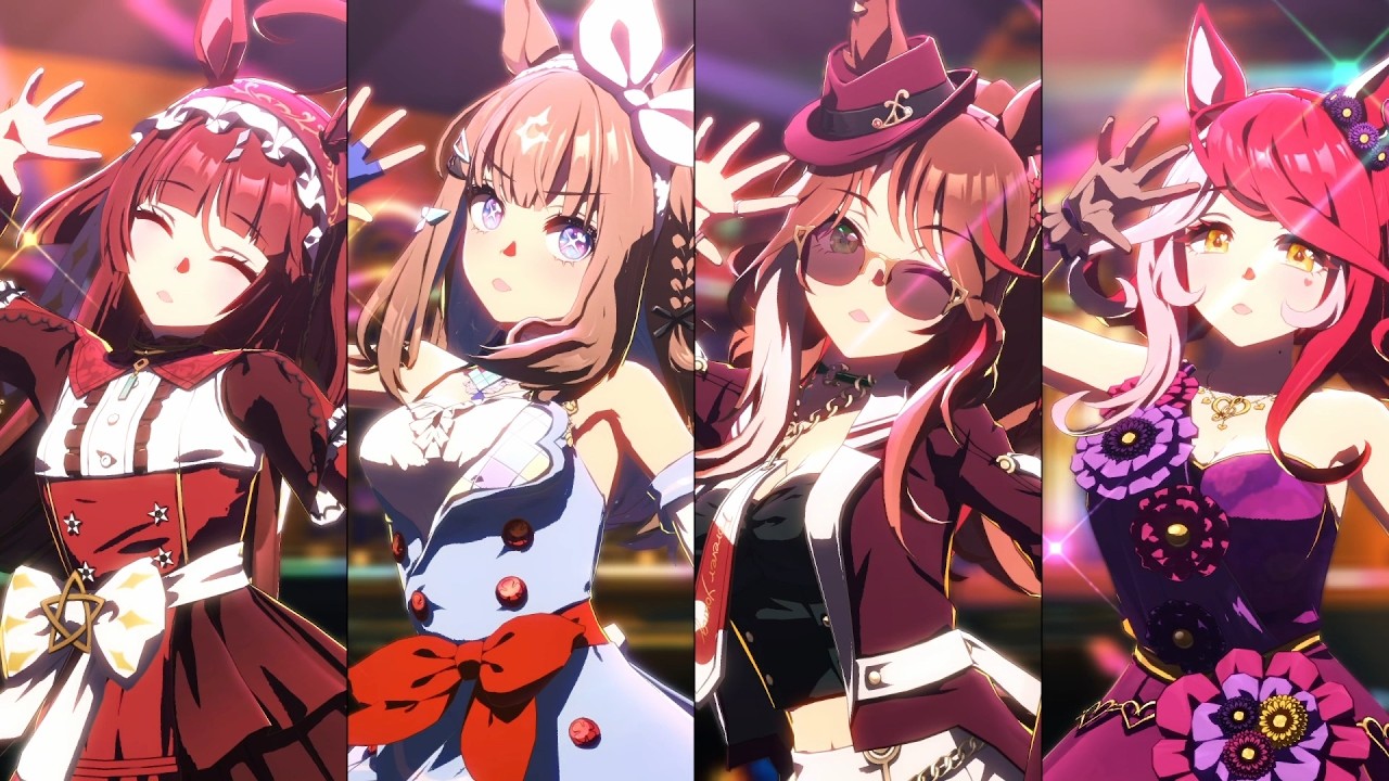 【6０FPS】UMA IN AMERICA【アーモンドアイ, 新衣裳 ラヴズオンリーユー, フォーエバーヤング, レッドディザイア】