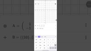 Resolución de sistemas de ecuaciones lineales por inversibilidad de matrices con GeoGebra. #maths