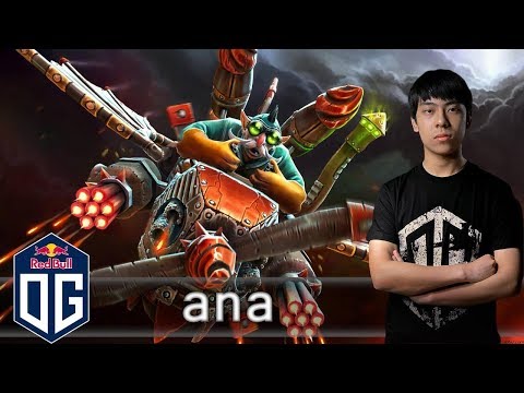 OG.ana Gyrocopter Gameplay - Unranked Match - OG Dota 2.