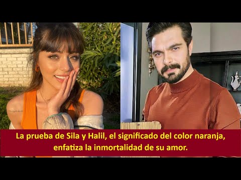 Sila and Halil, the meaning of the orange color, emphasizes the immortality of their love