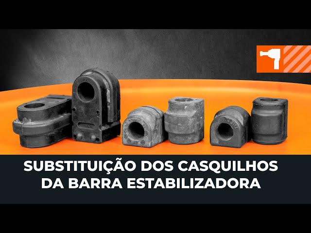 Assista a um guia em vídeo sobre como substituir Casquilho da barra estabilizadora em NISSAN Interstar Camião de plataforma / Chassis (X62B)