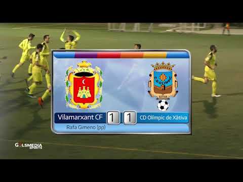 Vilamarxant CF 2 - 2 CD Olimpic de Xàtiva 2018/2019
