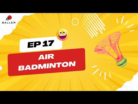 How To Learn Air Badminton In 1 Minute 🏸
