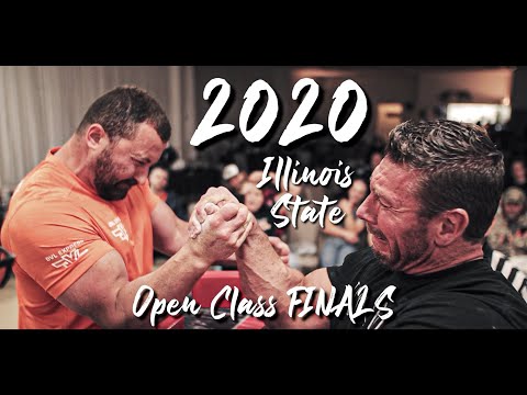 2020 Illinois State Armwrestling - Open Class FINALS