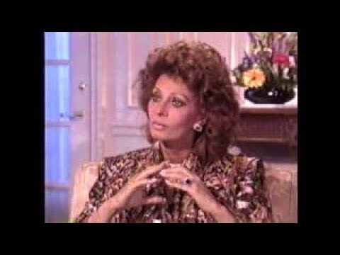 Sophia Loren 1991 Barbara Walters Interviews Of A Lifetime