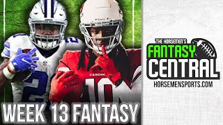 Fantasy Central: WEEK 13 Start em, Sit em | Horsemen Sports