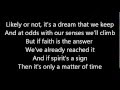 Dream Theater-Only A Matter Of Time (Lyrics)