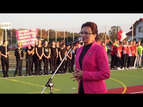 Otwarcie boiska w Adamowie (Dzień Nauczyciela)
