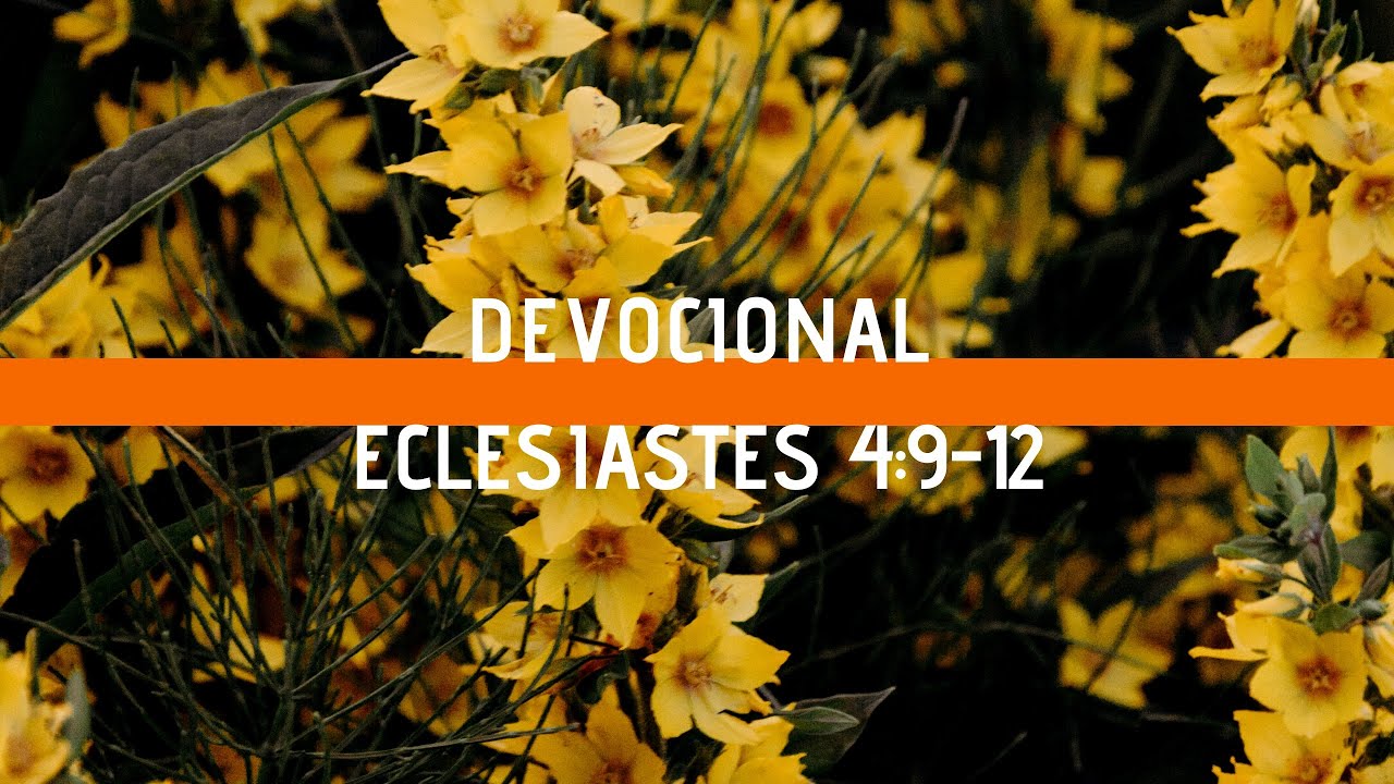 DEVOCIONAL | ECLESIASTES 4:9-12