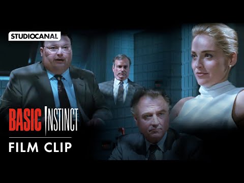 Sharon Stone in BASIC INSTINCT - Interrogation Clip