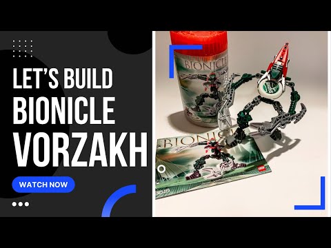 Lets Build Lego Bionicle - Vahki Vorzakh (8616)