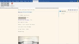 Improving reading skills with Learning Tools