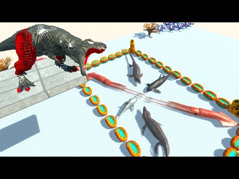 JUMP TO THE DEADLY AQUATICS TEAM - Animal Revolt Battle Simulator ARBS