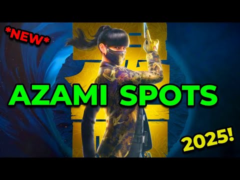 Top 3 Azami Spots You NEED in Year 10 | Rainbow Six Siege (Insane Solo Lineups)