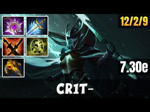 Cr1t- | Phantom Assassin | Dota 2 Pro Gameplay - Patche 7.30e