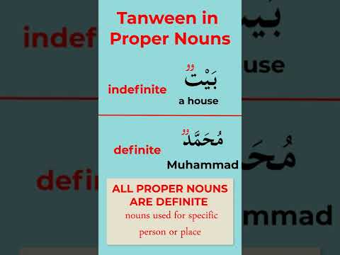 Tanween in Proper masculine nouns