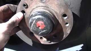 W124 - Replacement of Brakes, Struts & Hoses - Part 1