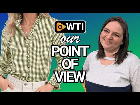 MANGOPOP Ruffle Button Down Shirt - WTI product video review