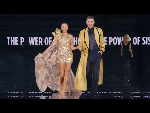 胡兵瞿颖欧莱雅2025巴黎时装周cut