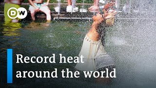 Europe's heatwave spreads north as wildfires rage in the south