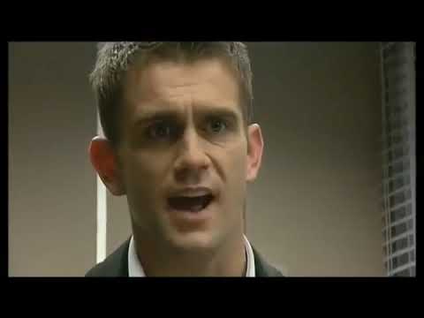 The Bill - Jack Meadows Throws a Chair at Phil Hunter (27th February 2003)