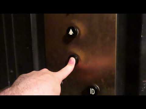 Vintage Otis Traction Freight Elevator At Cornell AgriTech Sturtevant Hall