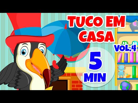 Tuco em Casa Vol. 4 - Giramille 5 min | Desenho Animado Musical