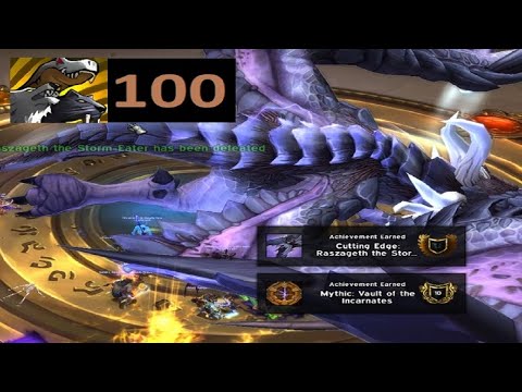 Unchained vs Mythic Raszageth, BM Hunter PoV (RedSide)