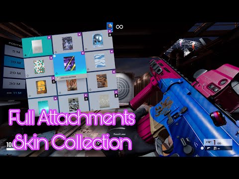 Full Attachments Skin Collection | Rainbow Six Siege