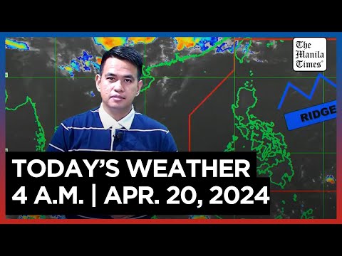 Today's Weather, 4 A.M. Apr. 20, 2024