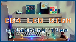 Building a C64 Led sign | Commodore 64 | DIY project