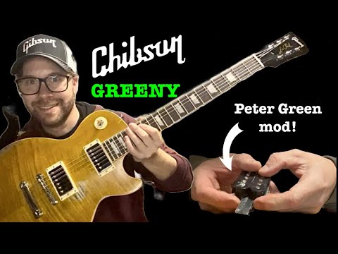 Chibson Greeny gets new pups and Peter Green mod!