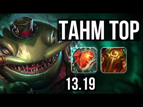 TAHM vs GRAGAS (TOP) | Rank 6 Tahm, 6/3/10, 300+ games, Dominating | TR Grandmaster | 13.19