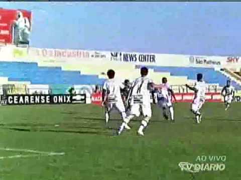 Campeonato Cearense - Juninho diminui a diferença e faz Icasa 1 x 2 Ceará