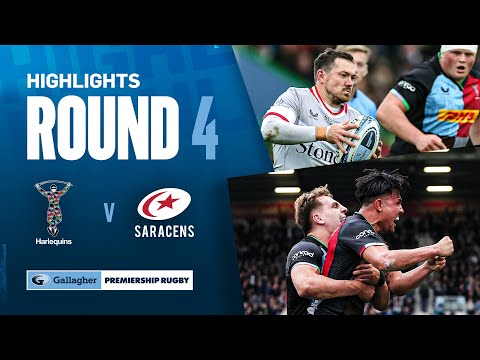 Harlequins v Saracens - HIGHLIGHTS | Heroic Defensive Display! | Gallagher Premiership 2024/25