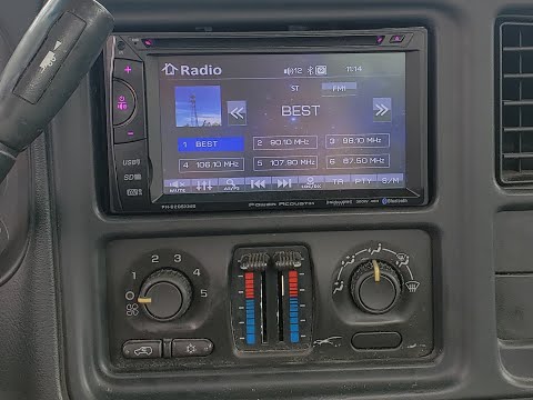 Double Din Radio Install - 2003 Chevy Silverado 2500