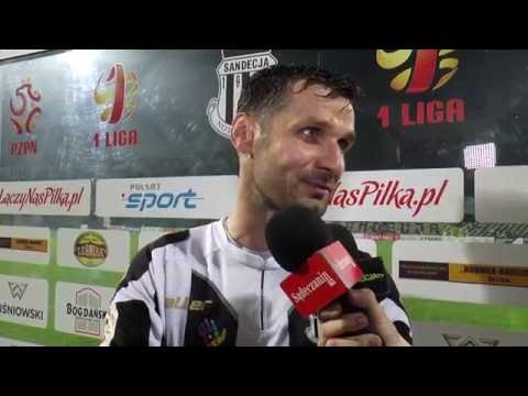 SANDECJA NOWY SĄCZ - WIGRY SUWAŁKI 2:1.  O meczu mówi Grzegorz Baran