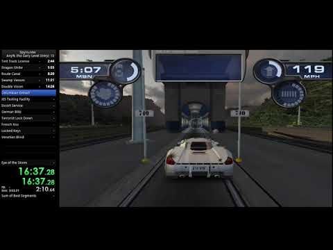 SpyHunter 2001 Any% Speedrun (No Early Level Entry) in 45:06 *WR*