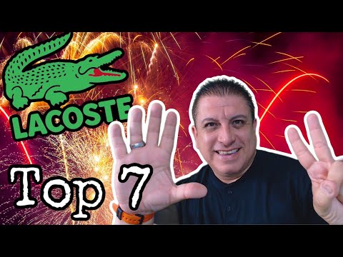 7 FRAGANCIAS MASCULINAS DE " LACOSTE " || Son INDISPENSABLES en tu colección !!!