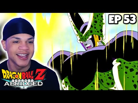 NON DRAGON BALL FAN REACTS TO DBZ ABRIDGED EPISODE 53!!
