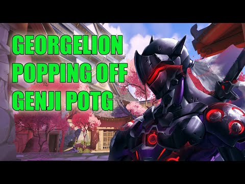 GEORGELION POPPING OFF GENJI POTG - GRAND MASTER OVERWATCH SEASON 24