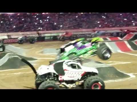 Monster Jam Houston TX October 22 2022, Trackside