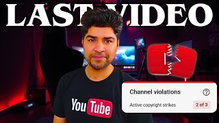 My channel will get deleted after 7 days | 3 Community guideline strikes
