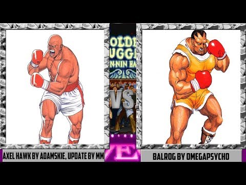 Mugen 1.1 - Fatal Fury vs. Street Fighter - Axel Hawk vs. Balrog - 亞克赛．霍克 vs. 巴洛克