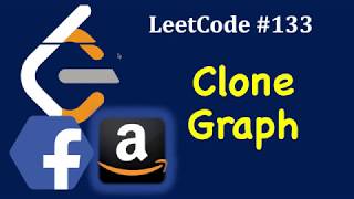 YouTube video 'LeetCode #133: Clone Graph | Facebook Coding Interview | Amazon Coding Interview'